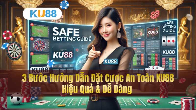 3 Bước Hướng Dẫn Đặt Cược An Toàn KU88 – Hiệu Quả & Dễ Dàng